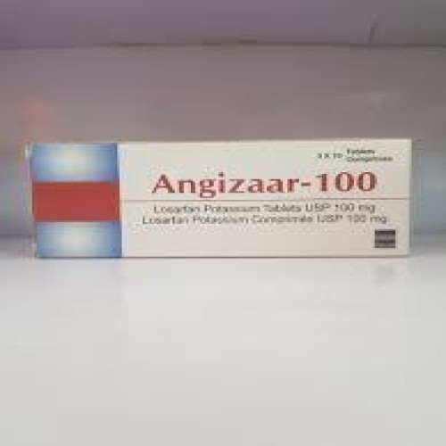 Angizaar Losartan Potdssium 100mg Tablets